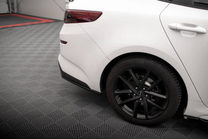 Splittery zadní boční V.2 Kia Optima Mk4 Facelift carbon look