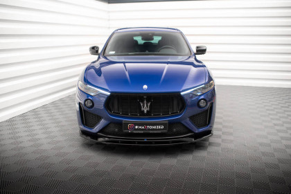 Spojler pod nárazník lipa Maserati Levante GTS Mk1 černý lesklý plast