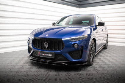 Spojler pod nárazník lipa Maserati Levante GTS Mk1 černý lesklý plast