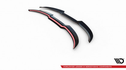 Prodloužení spoileru Maserati Levante Mk1 černý lesklý plast