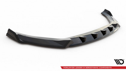 Spojler pod nárazník lipa V.1 Hyundai Kona N Mk1 černý lesklý plast