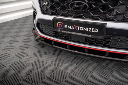 Spojler pod nárazník lipa V.1 Hyundai Kona N Mk1 carbon look