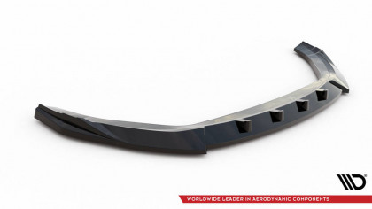 Spojler pod nárazník lipa V.2 Hyundai Kona N Mk1 černý lesklý plast