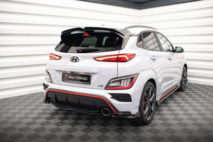 Prodloužení spoileru Hyundai Kona N Mk1 černý lesklý plast