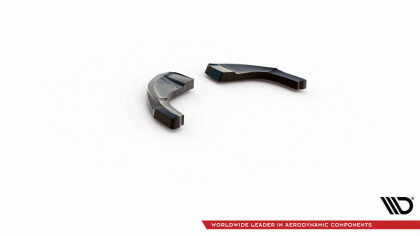 Splittery zadní boční V.1 Hyundai Kona Mk1 černý lesklý plast