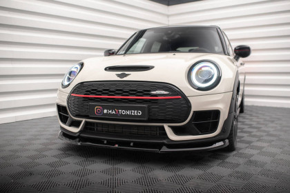 Spojler pod nárazník lipa V.1 Mini Cooper Clubman John Cooper Works F54 Facelift černý lesklý plast