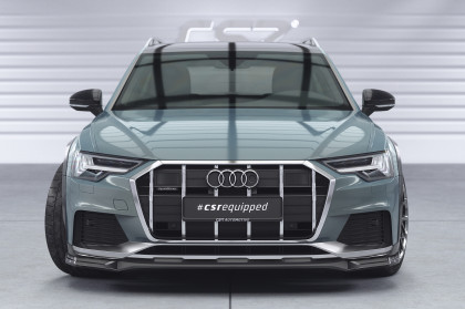 Spoiler pod přední nárazník CSR CUP pro Audi A6 C8 (Typ F2) Allroad - carbon look lesklý