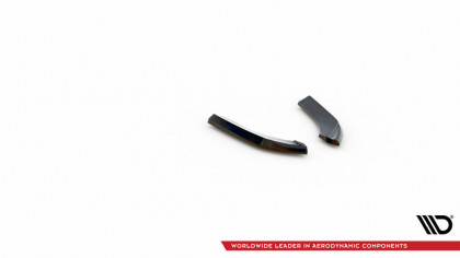 Splittery zadní boční Mini Cooper Clubman John Cooper Works F54 Facelift černý lesklý plast