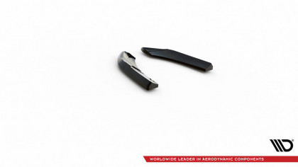 Splittery zadní boční Mini Cooper Clubman John Cooper Works F54 Facelift černý lesklý plast
