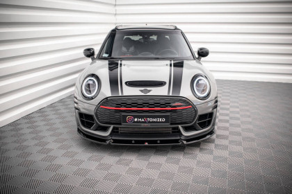 Spojler pod nárazník lipa V.3 Mini Cooper Clubman John Cooper Works F54 černý lesklý plast