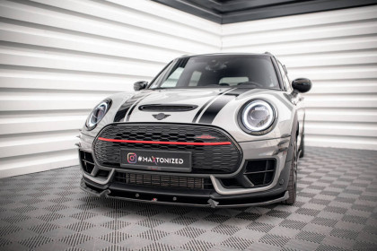 Spojler pod nárazník lipa V.3 Mini Cooper Clubman John Cooper Works F54 černý lesklý plast