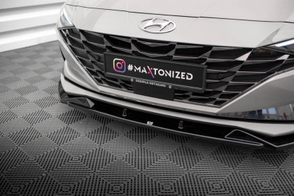 Spojler pod nárazník lipa Hyundai Elantra Mk7 carbon look