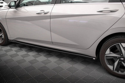 Prahové lišty Hyundai Elantra Mk7 carbon look