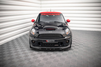 Spojler pod nárazník lipa V.3 Mini Cooper John Cooper Works R56 černý lesklý plast