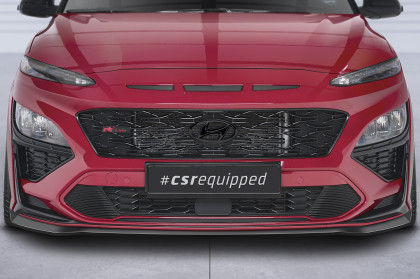 Spoiler pod přední nárazník CSR CUP pro Hyundai Kona N/N-Line - carbon look lesklý