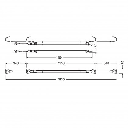 OSRAM LEDIL104 INSPEKČNÍ LAMPA