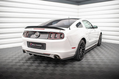 Splittery zadní boční Ford Mustang Mk5 Facelift carbon look