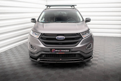 Spojler pod nárazník lipa Ford Edge Mk2 černý lesklý plast