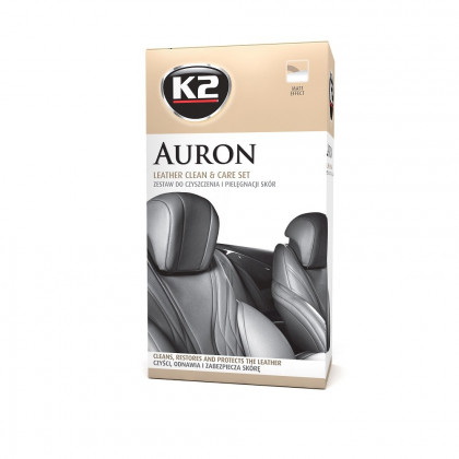 K2 AURON LEATHER CLEAN & CARE SET - sada pro čistění a údržbu kůže