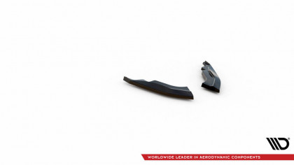 Splittery zadní boční Jaguar F-Type Mk1 Facelift černý lesklý plast