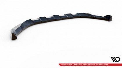 Spojler pod nárazník lipa V.2 Volkswagen T-Roc R Mk1 černý lesklý plast
