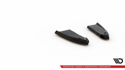 Splittery zadní boční Volkswagen T-Roc R Mk1 černý lesklý plast