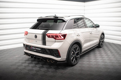 Prodloužení spoileru Volkswagen T-Roc R Mk1 černý lesklý plast