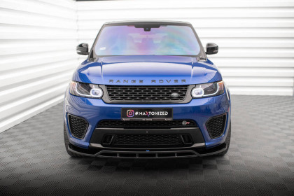 Spojler pod nárazník lipa V.2 Land Rover Range Rover Sport SVR Mk2 carbon look