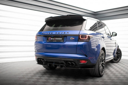 Spoiler zadního nárazniku Land Rover Range Rover Sport SVR Mk2 černý lesklý plast