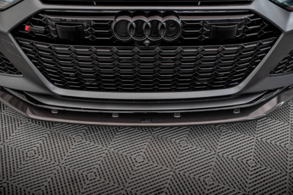 Spoiler předního nárazníku lipa Audi RS6 C8 / RS7 C8 Carbon