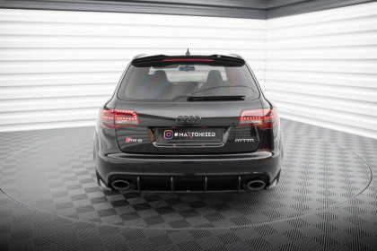 Splittery zadní boční Audi RS6 Avant C6 carbon look