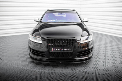Street pro spojler pod nárazník lipa Audi RS6 Avant C6 černý