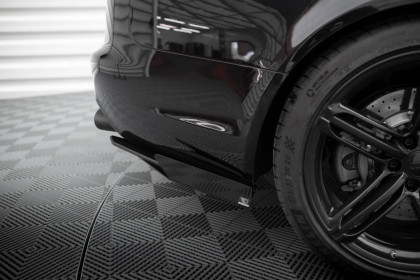 Splittery zadní boční Street Pro + flaps Audi RS6 Avant C6 černé