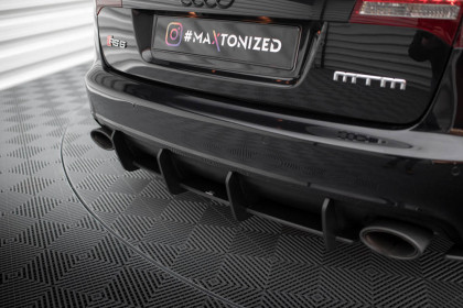 Spoiler zadního nárazníku Street pro Audi RS6 Avant C6 červený
