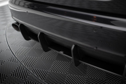 Spoiler zadního nárazníku Street pro Audi RS6 Avant C6 červený