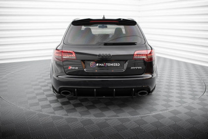 Spoiler zadního nárazníku Street pro Audi RS6 Avant C6 červený