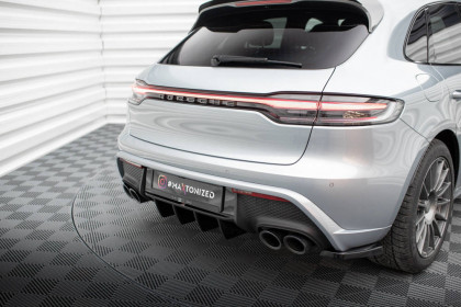 Spoiler zadního nárazniku Porsche Macan Mk1 Facelift 2 carbon look