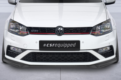 Spoiler pod přední nárazník CSR CUP pro VW Polo 5 (Typ 6C) GTI - carbon look lesklý