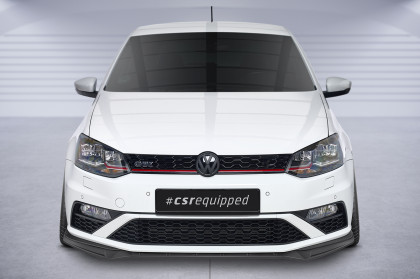 Spoiler pod přední nárazník CSR CUP pro VW Polo 5 (Typ 6C) GTI - carbon look lesklý