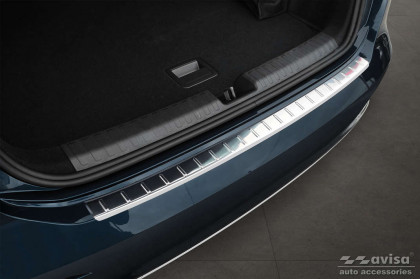 Nerezová ochranná lišta zadního nárazníku AUDI A3 (8Y) Sportback 5D 2020-