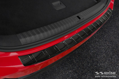 Ochranná lišta zadního nárazníku pro AUDI  Q3 II / RS Sportback 2019-, - karbonová