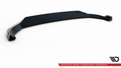 Spojler pod nárazník lipa V.1 Audi SQ5 / Q5 S-Line SUV / Sportback Mk2 Facelift černý lesklý plast