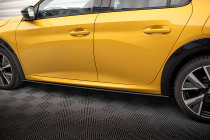 Prahové lišty Street pro Peugeot 208 GT Mk2 černé