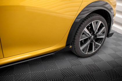 Prahové lišty Street pro + flaps Peugeot 208 GT Mk2 černé