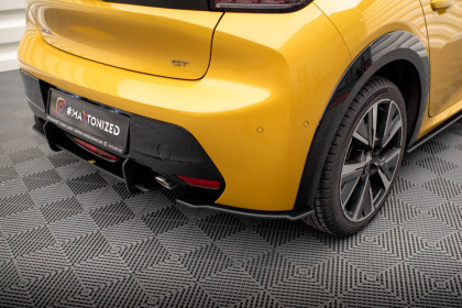 Spoiler zadního nárazníku Street pro Peugeot 208 GT Mk2 černý