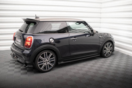 Prahové lišty Mini Cooper S F56 Facelift černý lesklý plast