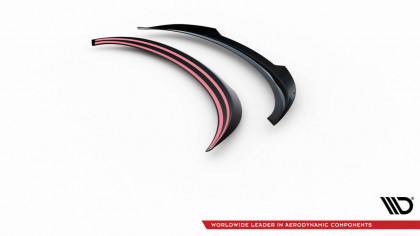 Prodloužení spoileru Mini Cooper S F56 Facelift černý lesklý plast