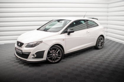 Prahové lišty Street pro Seat Ibiza Sport Coupe Mk4 černo červené