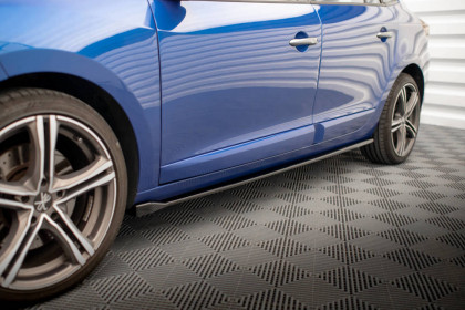 Prahové lišty Renault Megane GT Line Grandtour Mk3 Facelift carbon look