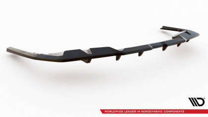 Spoiler zadního nárazniku V.1 BMW i4 M-Pack G26 černý lesklý plast